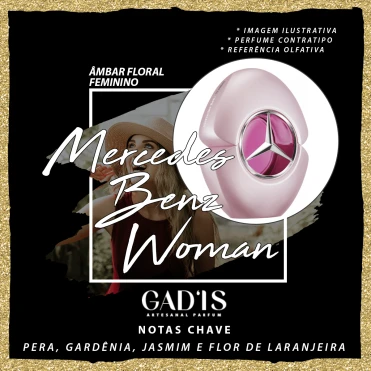 Perfume Similar Gadis 1109 Inspirado em Mercedes-Benz Woman Contratipo